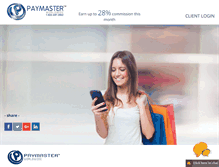 Tablet Screenshot of paymasterworldwide.com